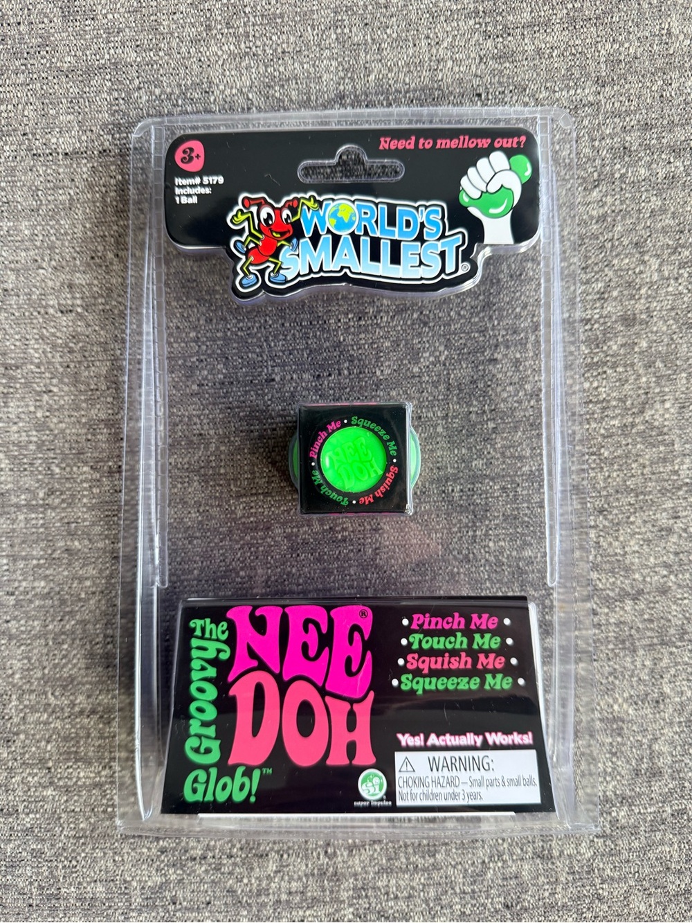 SCHYLLING NEEDOH World’s Smallest The Groovy Glob